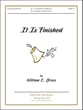 It Is Finished Handbell sheet music cover